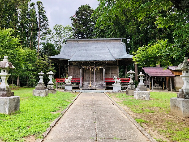 蓑首城跡(坂元神社)