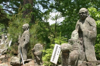岳林寺十六羅漢像
