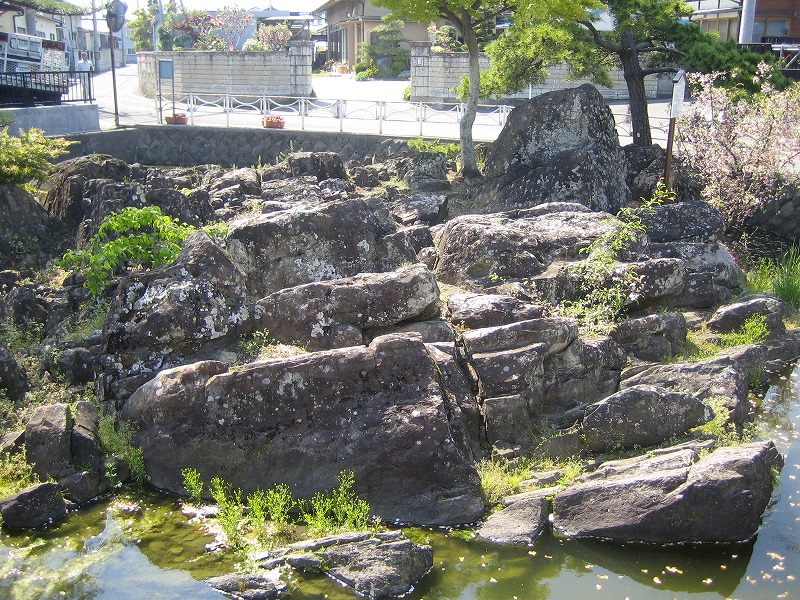 沖の井（沖の石）［歌枕の地・国名勝］